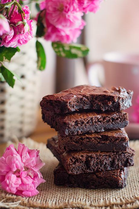 Brownie de chocolate para una dulce espera