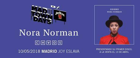 Sorteo de entradas para el concierto de Nora Norman en Joy Eslava Sorteo de entradas para el concierto de Nora Norman en Joy Eslava