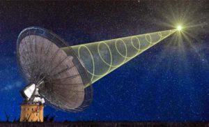 Extraña señal recibida en la tierra desde el espacio senal-radio