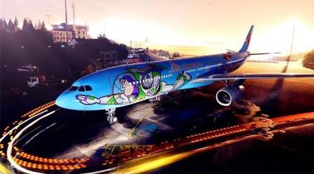 El avión temático de Toy Story que te enamorará
