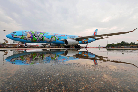 El avión temático de Toy Story que te enamorará