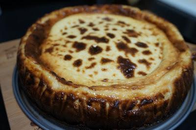 Tarta de queso con leche condensada