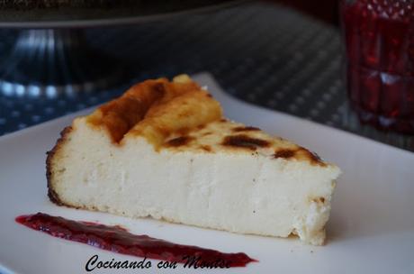 Tarta de queso con leche condensada