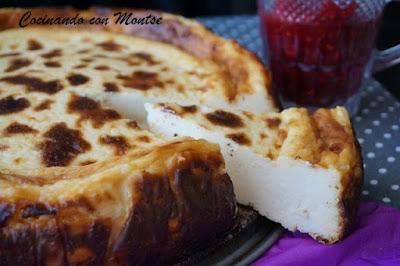 Tarta de queso con leche condensada