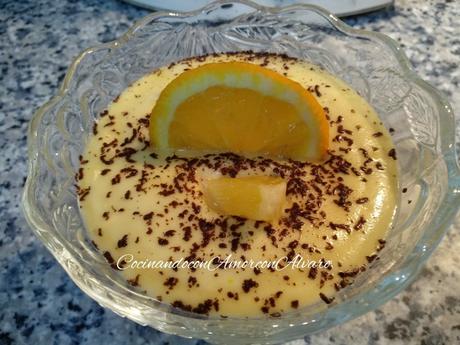 Mousse de naranja