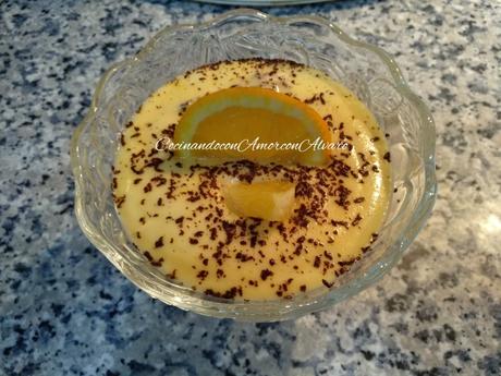 Mousse de naranja