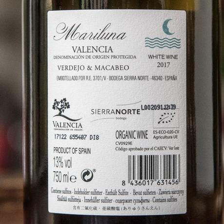Mariluna Verdejo y Macabeo 2017 Mariluna Verdejo y Macabeo 2017