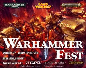 Adeptus Titanicus, el juego de tablero, en el Warhammer Fest? Eso parece