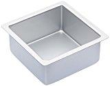Kitchen Craft Master Class - Bandeja de horno con borde cuadrado (anodizada), color plateado, plata, 15 cm
