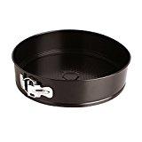 Quid Sweet Grey - Molde de horno desmontable redondo, 28 cm, color negro