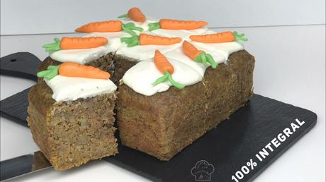 Pastel de Zanahoria Integral “Carrot Cake”