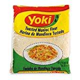 Yoki Harina de Mandioca Tostada - 6 Paquetes de 500 gr - Total: 3000 gr