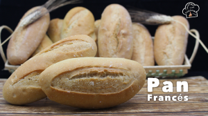 Barras pequeñas de pan frances en 90 minutos