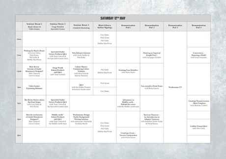 Adeptus Titanicus, el juego de tablero, en el Warhammer Fest? Eso parece
