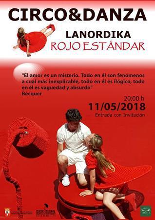 Espectáculo de circo&danza: ‘Rojo estándar’ – Compañía Lanördika Espectáculo de circo&danza: ‘Rojo estándar’ – Compañía Lanördika