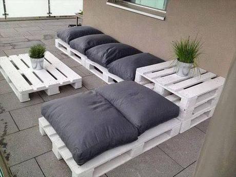 Convirtieron sus palets en cosas utiles para su casa y jardín y se ven increibles Convirtieron sus palets en cosas utiles para su casa y jardín y se ven increibles