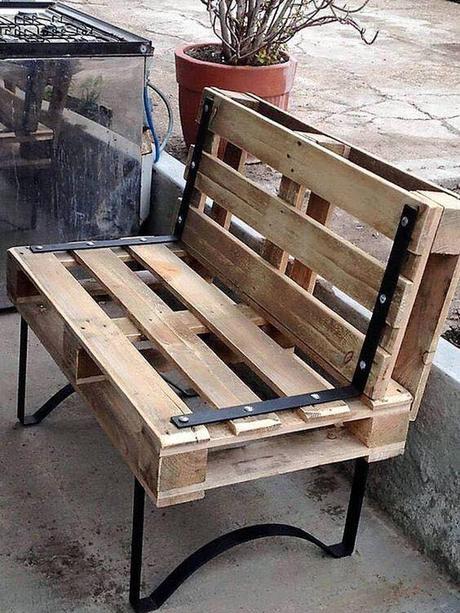 Convirtieron sus palets en cosas utiles para su casa y jardín y se ven increibles Convirtieron sus palets en cosas utiles para su casa y jardín y se ven increibles