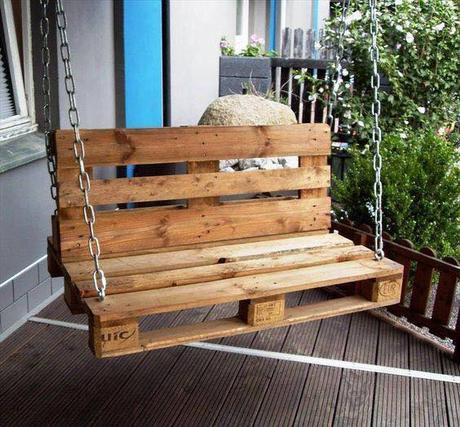 Convirtieron sus palets en cosas utiles para su casa y jardín y se ven increibles Convirtieron sus palets en cosas utiles para su casa y jardín y se ven increibles
