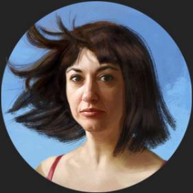 Autorretrato Sandra Delgado