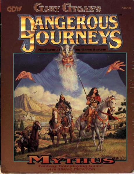 Dangerous Journeys, de Gary Gygax y Mythus Dangerous Journeys, de Gary Gygax y Mythus