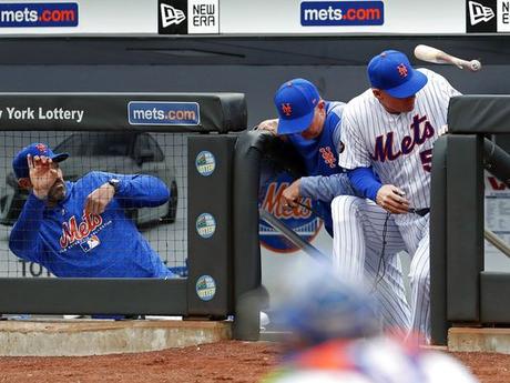Mets contra Rockies volando bate
