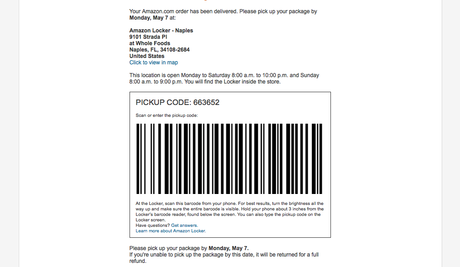 Amazon Locker, envíos rápidos y sin riesgo. Amazon Locker, envíos rápidos y sin riesgo.