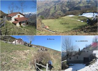 Beyo-El L.lusuriu-Renorios-El L.lumbriru-La Cuesta