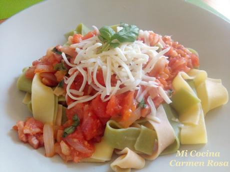 PARPPARDELLE ALL´ AMATRICIANA