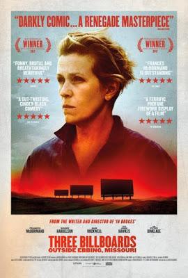 Three Billboards Outside Ebbing, Missouri, tres anuncios a las afueras, película, cine, cartelera, 