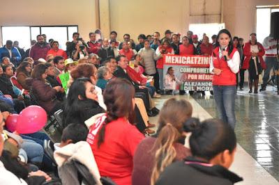 VAMOS A TRABAJAR POR EL FUTURO DE LOS JÓVENES MEXIQUENSES: ALEJANDRA DEL MORAL