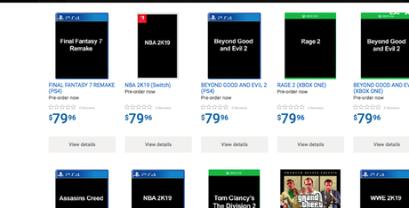 Walmart lista Gears of War 5, Splinter Cell, Just Cause 4...