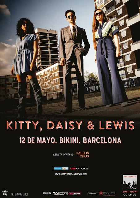[Noticia] Carlos Cros, artista invitado de Kitty, Daisy & Lewis en Barcelona