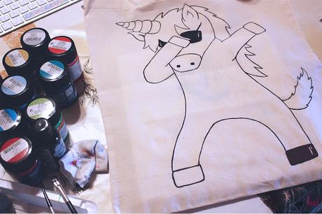 DIY: Totebag unicornio