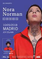 Concierto de Nora Norman en Joy Eslava