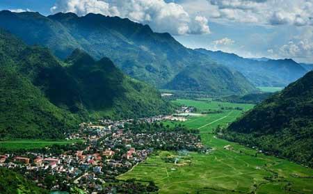 ruta en moto por Mai Chau