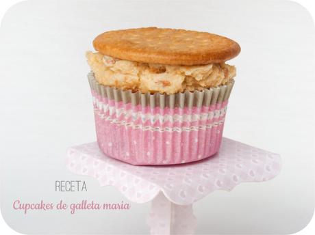 Cupcakes de galleta maria