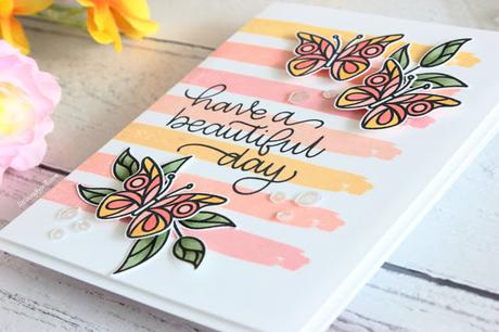 Soft Butterflies Card