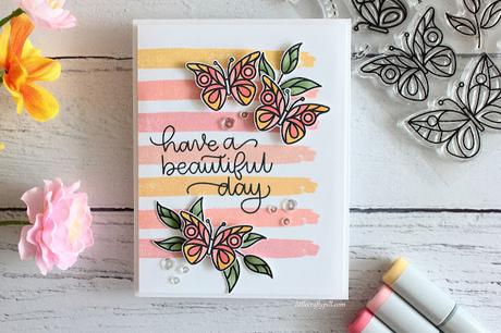 Soft Butterflies Card