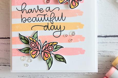 Soft Butterflies Card