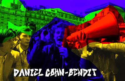 Daniel Cohn-Bendit, principal líder estudiantil del mayo del 68 francés. Daniel Cohn-Bendit, principal líder estudiantil del mayo del 68 francés.