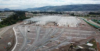 Línea 1 del Metro de Quito culminó construcción de la losa inferior en 12 estaciones