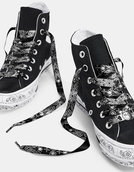 Botines tejido Converse X Miley Cyrus