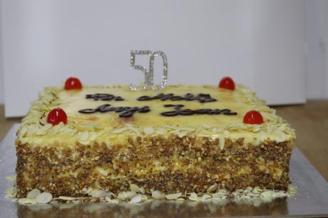 Tarta 50 Años