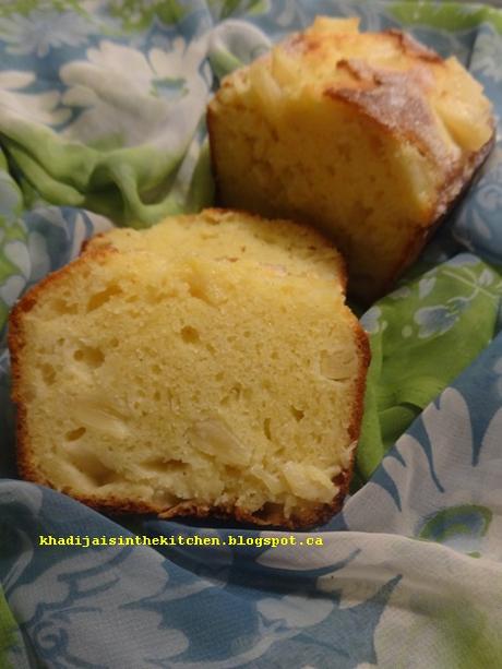 GÂTEAU À L’ANANAS / PINEAPPLE CAKE / BIZCOCHO DE PIÑA / كيك الاناناس
