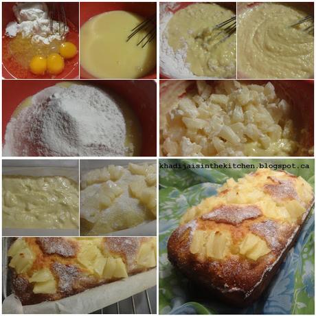 GÂTEAU À L’ANANAS / PINEAPPLE CAKE / BIZCOCHO DE PIÑA / كيك الاناناس