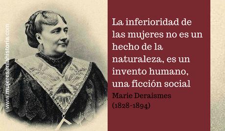 La primera masona, Marie Deraismes (1828-1894)