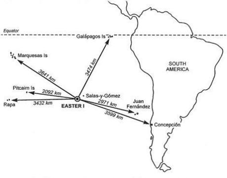 Isla de Pascua - Mapa