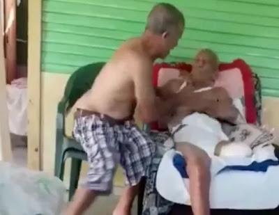 Muere anciano que hace un mes fue golpeado por su hijo.