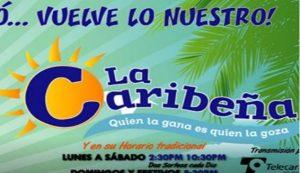 Caribeña noche del sabado 12 de mayo 2018