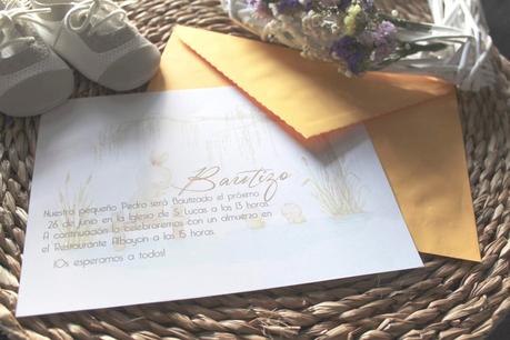 Tiernas Invitaciones de Bautizo mis secretos de boda events